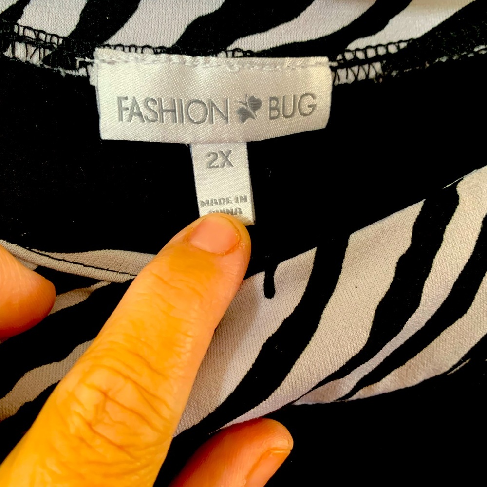 Tunic top fashion bug 2xl